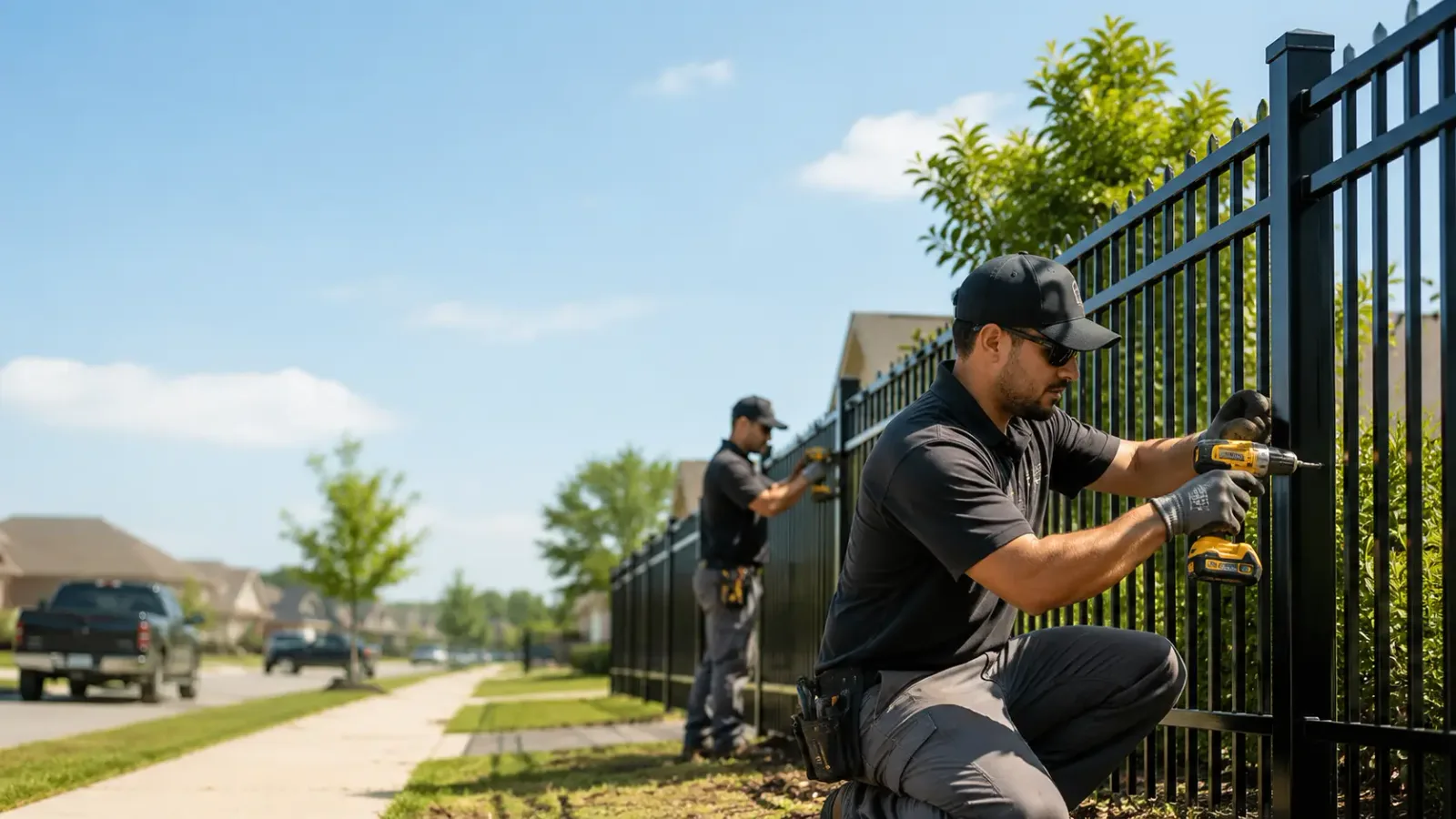 Metal Fence Installation in Jamison, PA